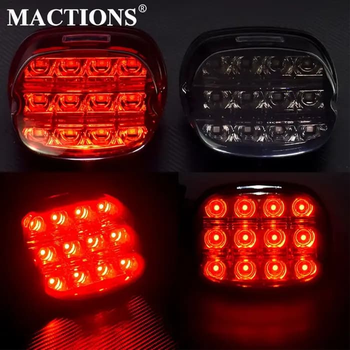 Feu arrière de frein Led pour motos, adapté à Harley Touring Electra Glide Road Glide Softail Sports
