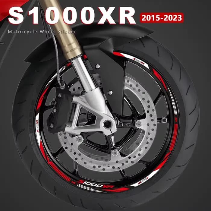 Autocollant de roue de moto bande de jante étanche pour BMW S1000XR 2023 S 1000 XR S1000 XR 2015-202