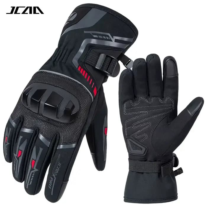 2025 hiver hommes Moto gants femmes imperméable chaud Moto Guantes écran tactile Moto équitation gan