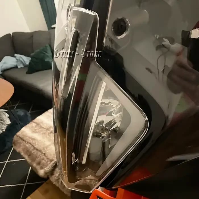 Nouveau couvercle de protection de phare de moto, couvercle de protection Transparent pour feu avant