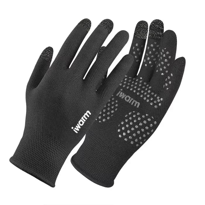 Mitaines de moto thermiques unisexes, gants de cyclisme d'hiver, mitaines de ski à doigts complets,