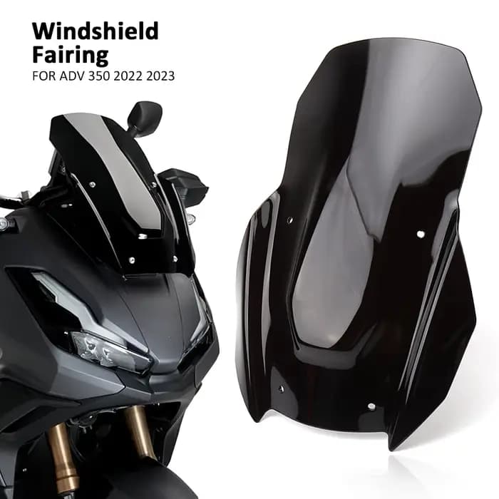 Carénage de Pare-Brise Avant en Acrylique, Accessoires de Moto pour HONDA ADV350 Adv350 ADV 350 2022