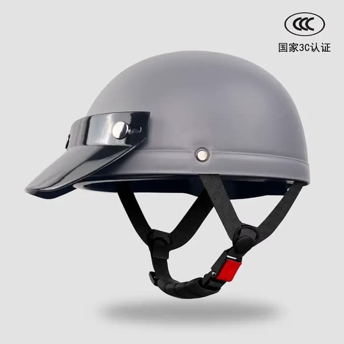 Nouvel Arrivage : Casque de Moto Rétro Demi-Coque Universel Quatre Saisons pour Harley et Véhicules