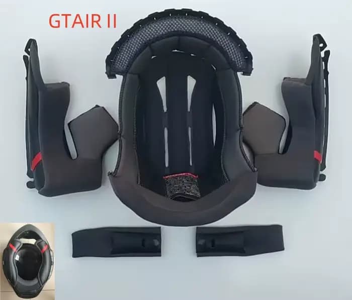 GTAIRII – accessoires de casque de moto, doublure de casque GT2 XS S M L XL XXL