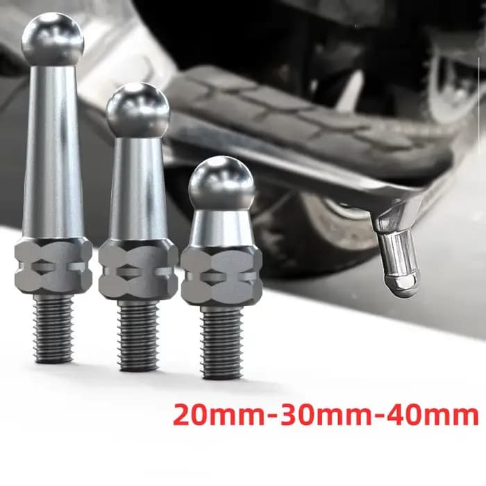 Boulon universel M6 M8 pour moto, pédale de sol, clou modifié, sonde, boulon de limite de pédale