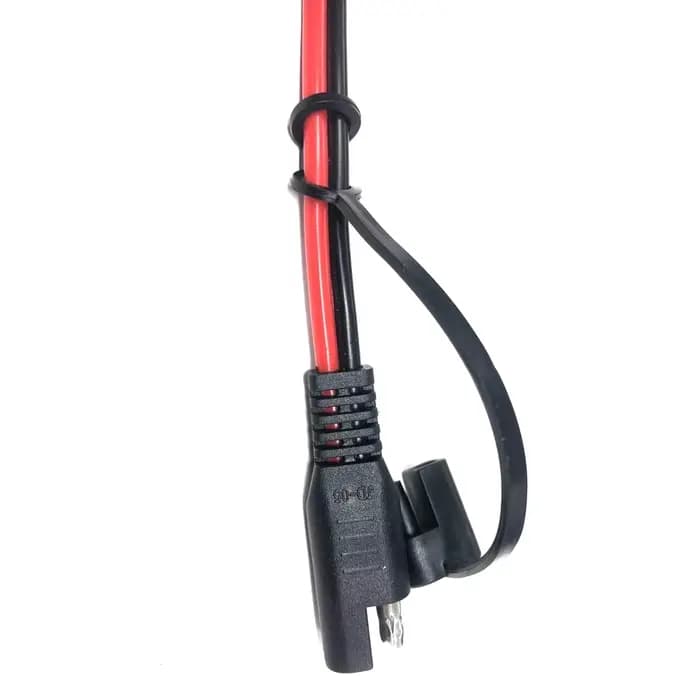 Connecteur adaptateur DIN Hella Powerlet vers SAE, pour moto BMW, avec barrage de polarité SAE, 14AW