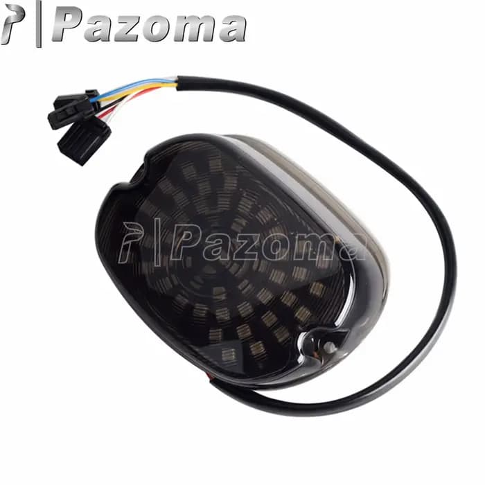 Feu arrière LED intégré pour Harley Touring Dyna Softail Sportster XL 1200 883 FXDX/T FLST FXST 1991