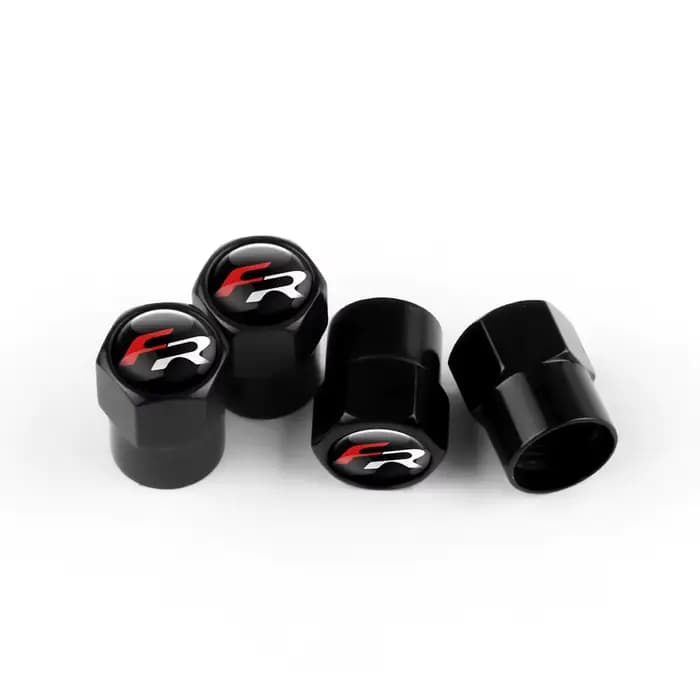 Capuchons de valve pour pneus de voiture, 4 pièces, accessoires à visser pour Seat Cupra FR Ateca Ib