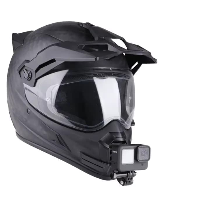 Support de menton pour casque de moto, compatible avec les caméras sportives 11/10 et autres caméras