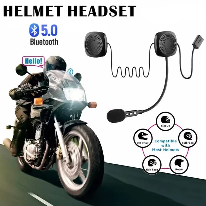 SK-BB04 casque de moto Bluetooth casque Scooter casque mains libres parlant connecter à GPS MP3 musi