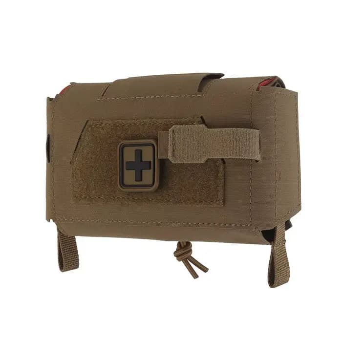 Kit de traumatologie tactique MD2 Compact, pochette de premiers secours médicale IFAK, sauvetage en