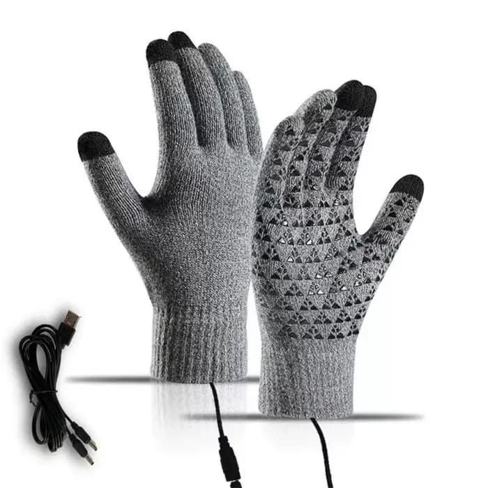 Gants chauffants électriques pour écran tactile, mitaine de ski d'équitation en plein air, gants cha