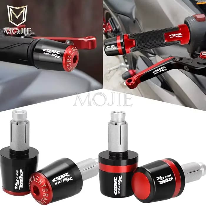 Leviers d'embrayage de frein réglables en aluminium CNC pour moto, extrémités de poignée de guidon,