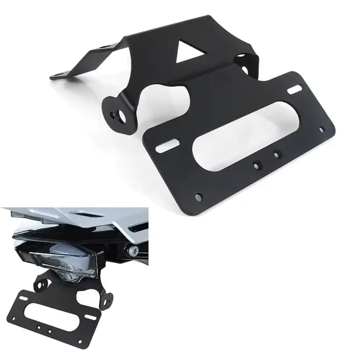 Support de plaque d'immatriculation adapté pour KTM 790 ADVENTURE 2019-2024 890 ADVENTURE 2020-2024,
