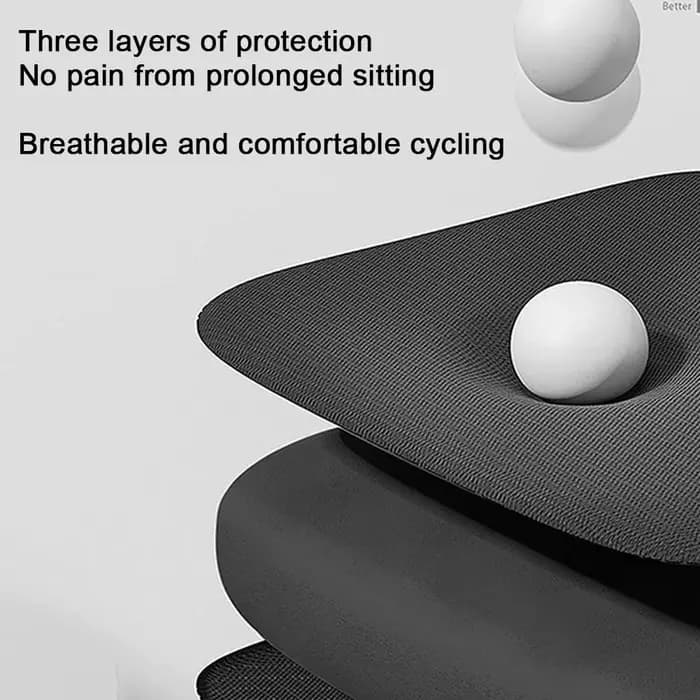 Coussin de siège de moto 3D universel absorbant les chocs, coussin de gel confortable, respirant, ho