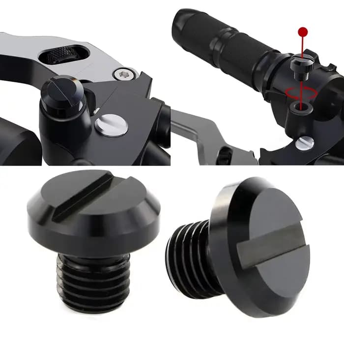 Vis de bouchon de trou de rétroviseur de moto M10 M8 8MM 10MM pour Yamaha Kawasaki, bouchons de prot