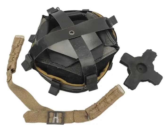REPRO WWII WW2 UK armée britannique MK2 BRODIE casque doublure en cuir ensemble complet