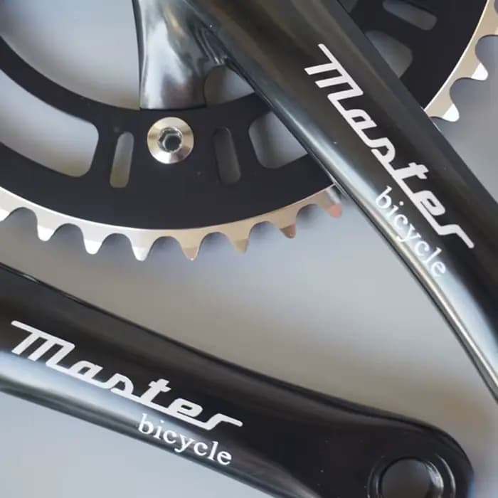 Fixie vélo rétro vélo roue à chaîne à vitesse unique 46T 130BCD manivelle 170mm en alliage d'alumini