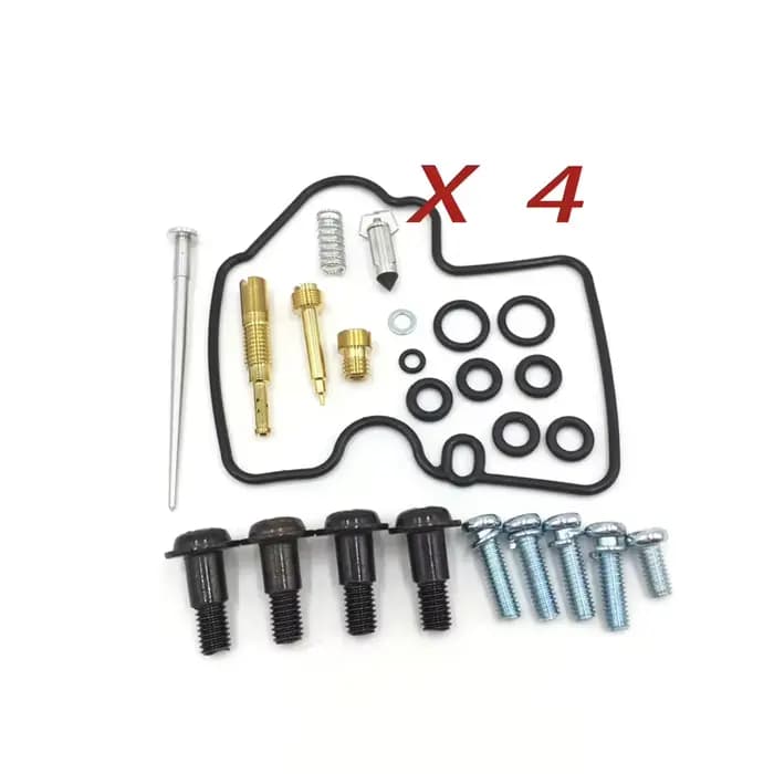 Kit de réparation de carburateur, ensemble de 4 pièces pour Yamaha YZF R6 600 1999 – 2002 joint de v