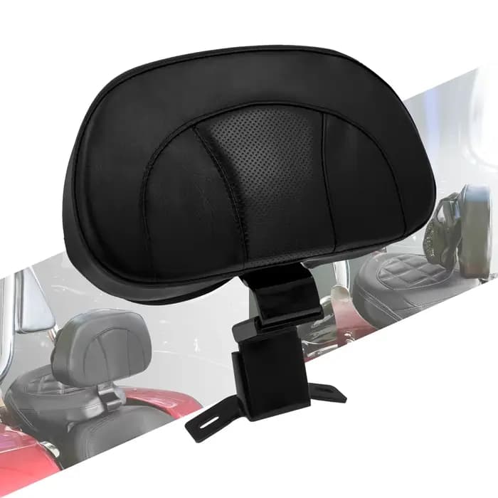 Support de dossier de conducteur avant de moto, noir, Harley Touring Electra, Street Road, foetal de
