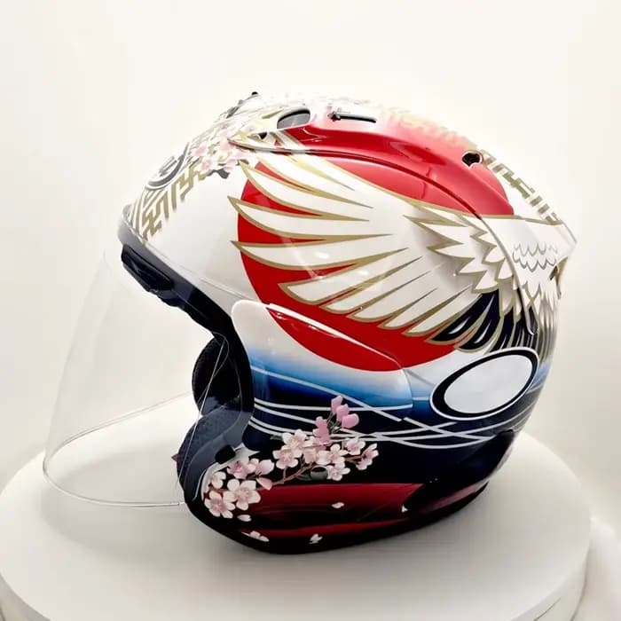 Casque ouvert classique VZ-RAM de haute qualité en ABS 3/4, pour motos Harley et motos de croisière,