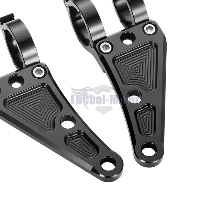 Pince de support de montage de phare de Tubes de fourche de motos pour Suzuki 27mm/30mm/31mm/33mm/35