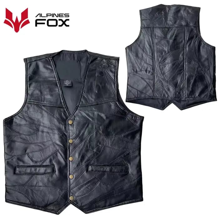 Blouson de Moto en Cuir Brodé pour Homme, Veste de Course, Quatre Saisons, Style Punk