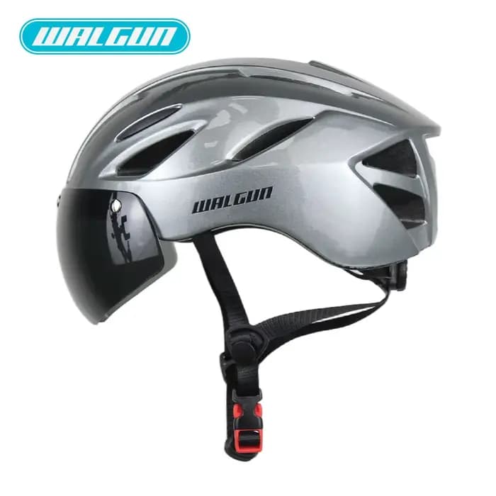 Casque de vélo électrique pour adulte, casque de cyclisme VTT et route avec lunettes, casque de pati