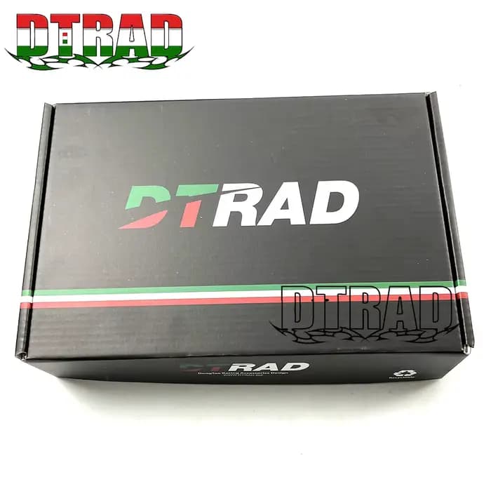 Couvercle de radiateur d'étrier avant de moto, conduits d'air de refroidissement de frein en Fiber d