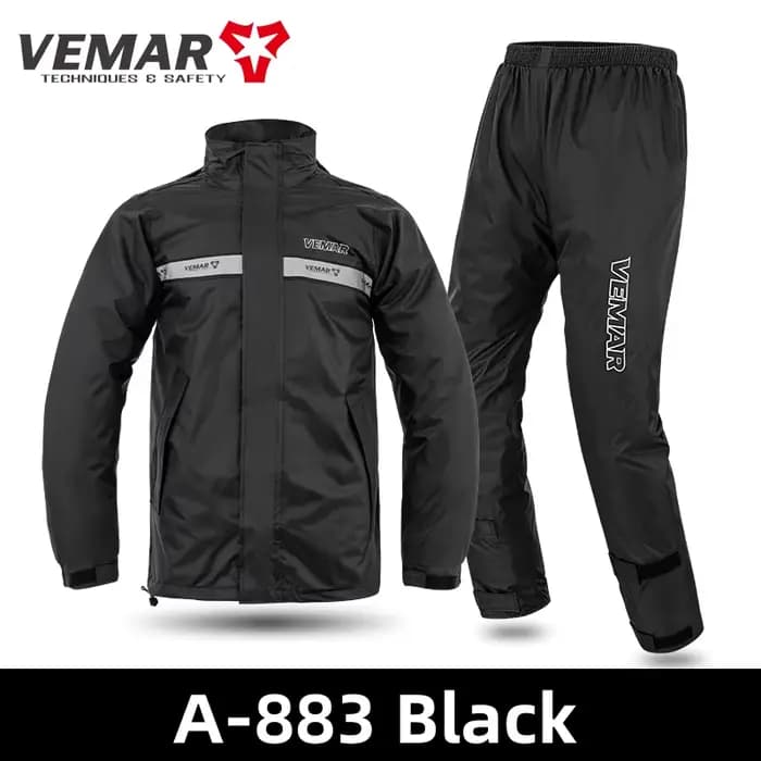 Ensemble imperméable réfléchissant pour moto (blouson et pantalon) – Homme et Femme – Équipement de