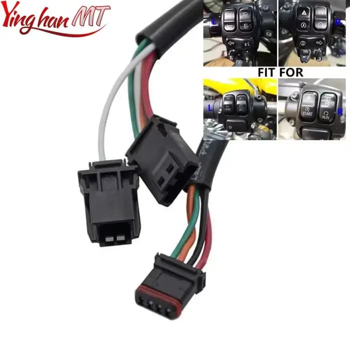 Extension de fil de câblage de guidon de bus, SFP pour Harley-Davidson, Softails plus récents, ocias