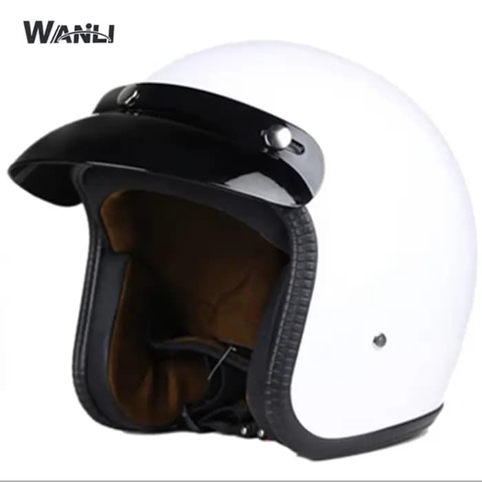 Casque Jet visage ouvert Moto Scooter personnalisé noir mat Capacete Cascos Para Casque Moto accesso