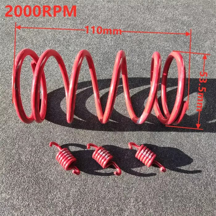 Glixal ressort d'embrayage modifié haute performance pour Yamaha Zuma BWS Vino JOG 50cc 2 temps 1PE4