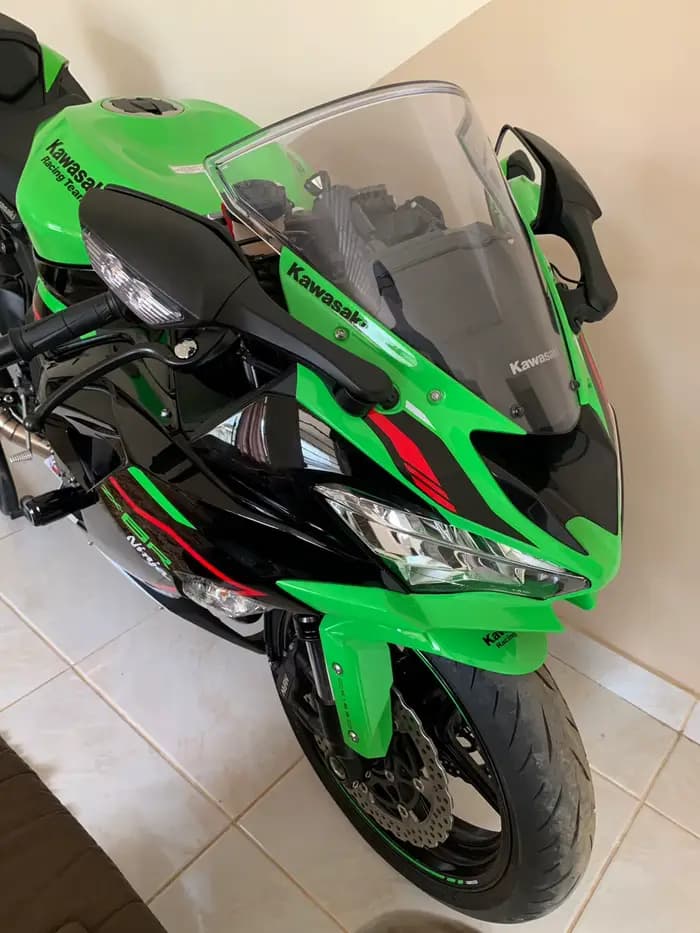 Rétroviseurs latéraux avec clignotants LED, pour Kawasaki Ninja300 EX300 2013-2017 /Ninja400 EX400 2