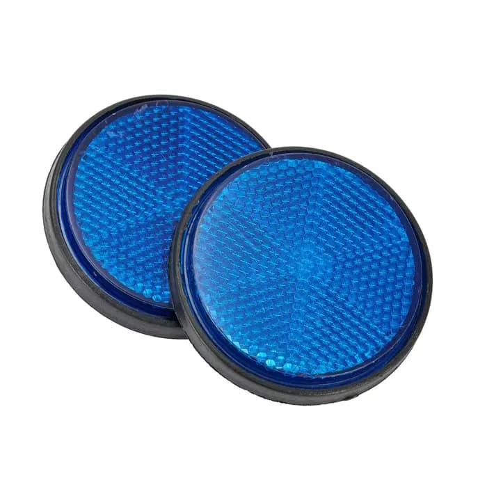 Réflecteur circulaire universel pour moto, voiture, camion, moto, ATV, vélos, réflecteur de vélo, ré