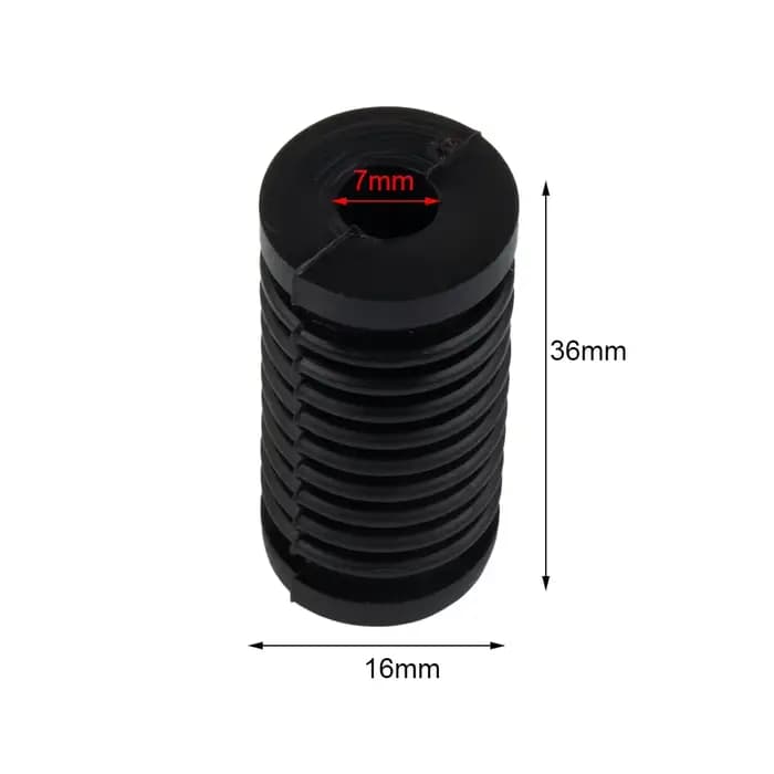 Pédale de changement de vitesse de moto en caoutchouc noir, manchon de protection antidérapant, couv