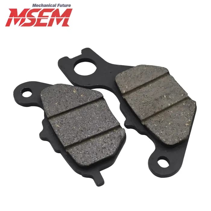 Accessoires pour moto et scooter, plaquettes de frein arrière en alliage de métal et de laiton, pièc