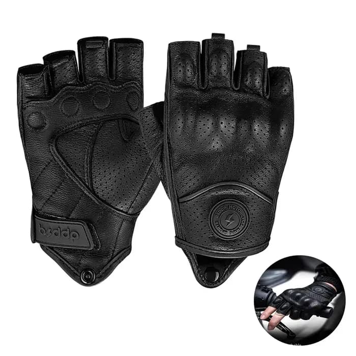 Gants de Moto en Cuir pour Homme et Femme