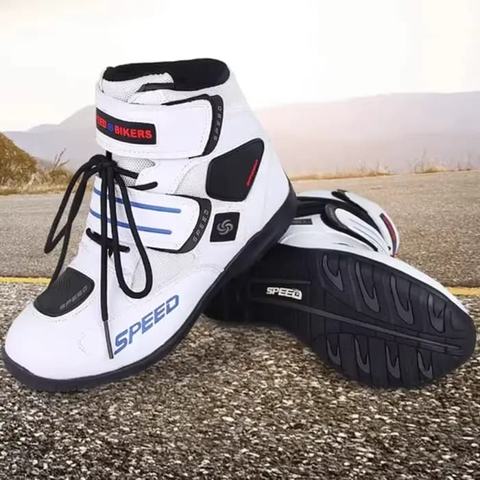 Bottes courtes de motard de saleté de motocross antidérapantes imperméables | Chaussures de Moto professionnelles