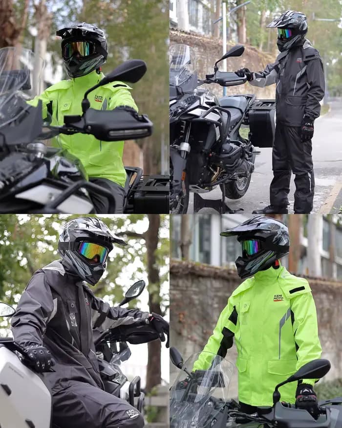 Ensemble imperméable pour moto
