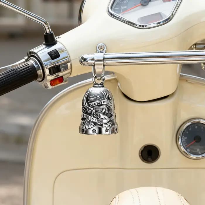 Cloche de moto en acier inoxydable