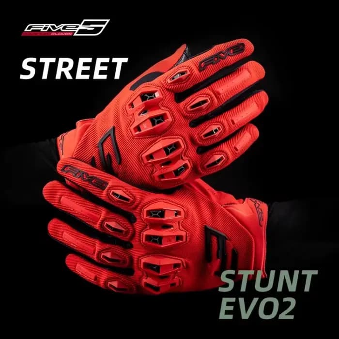 Original FIVE STUNT EVO2 gants De Moto été respirant EU CE Guantes