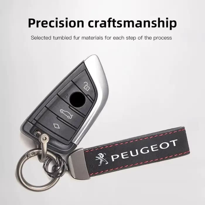 Porte-clés de moto, accessoires pour Peugeot 206 208 207 3008 308 2008 107 508 607 106 406 407 307 301 408 5008 4008