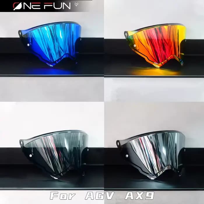 Visière de casque de moto intégral
