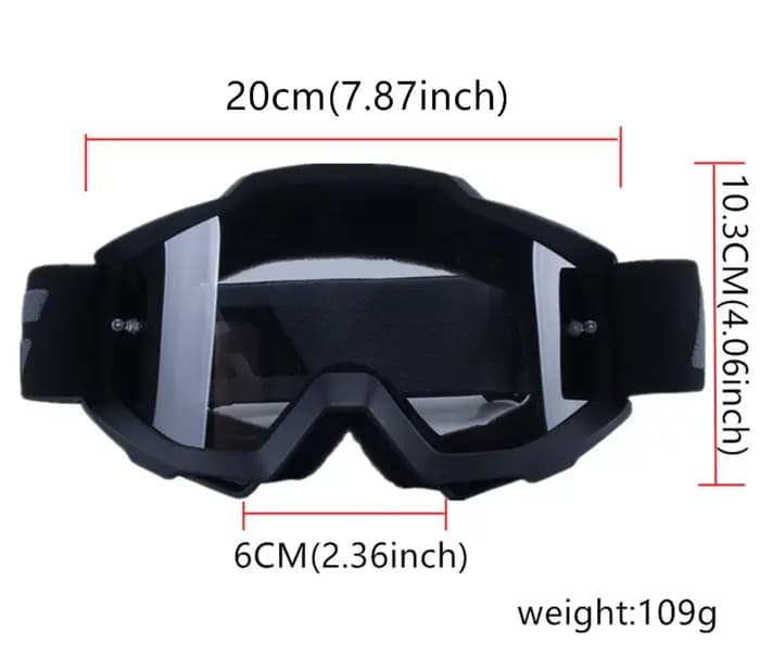 Lunettes de soleil moto hommes Motocross sécurité protection MX Vision nocturne casque