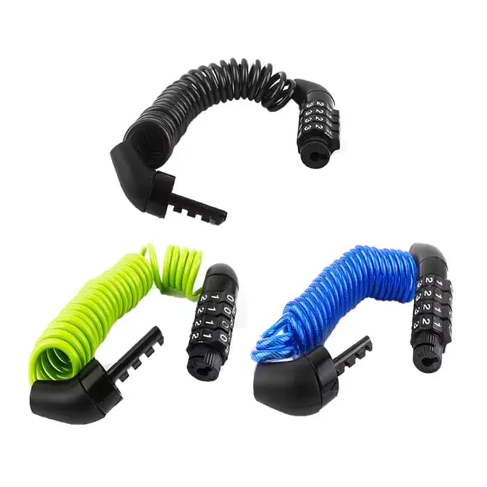 Verrou de casque de moto de 4