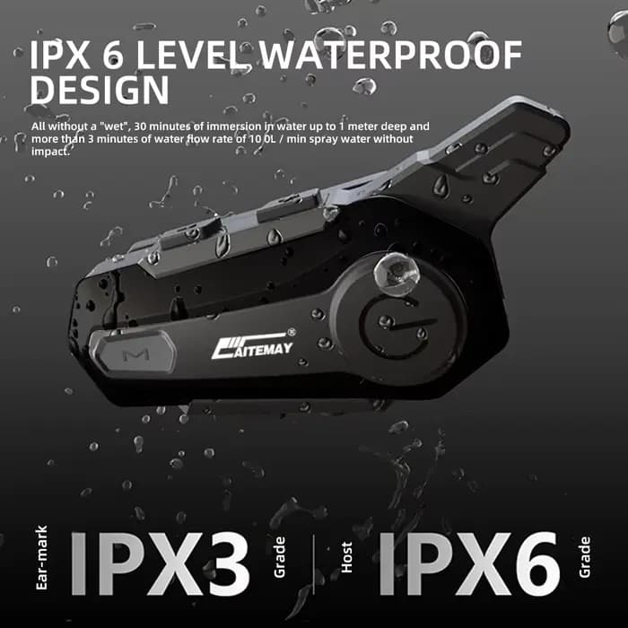 X1 Plus casque de moto Interphone