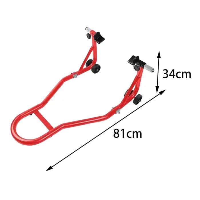 Support de roue avant et arrière pour moto