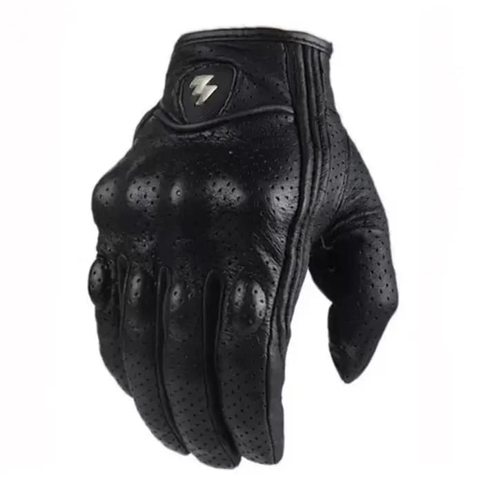2025 gants de Moto en cuir de chèvre écran tactile hommes femmes