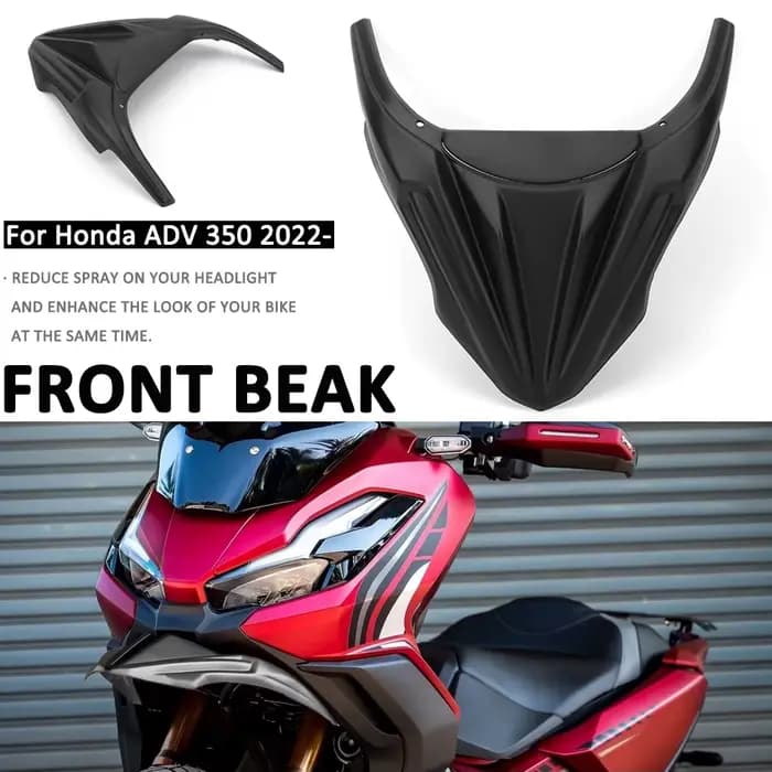 ADV 350 2022 2023 nouvelle roue avant de moto pneu garde-boue bec carénage Extension couverture accessoires pour Honda
